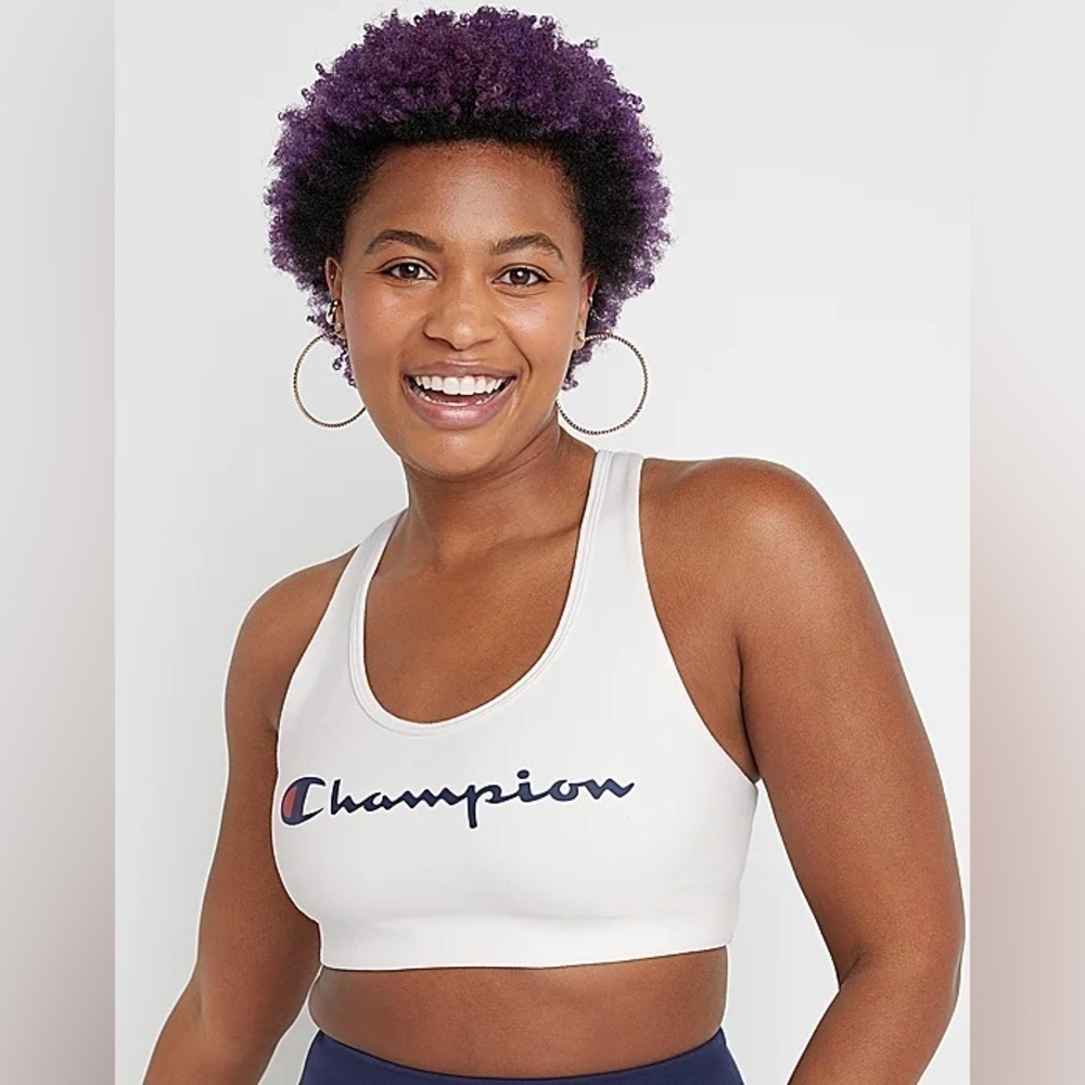 Champion Authentic Sports Bra with Classic Script